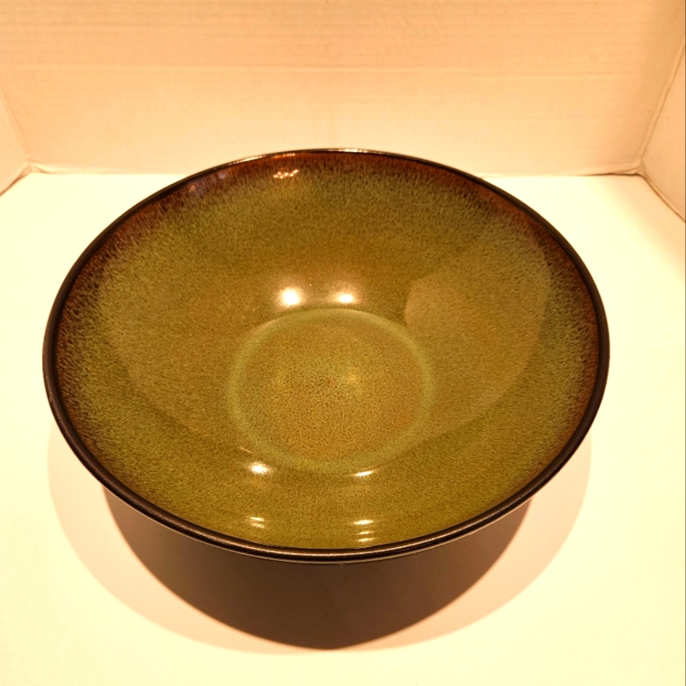 Home Trends Rave Serving Bowl Green
